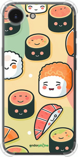 Силикон с усиленными углами чехол Суши паттерн для Apple iPhone SE 4 - 5583sp-3652 изображение 