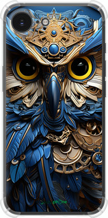 Силикон с усиленными углами чехол Сова v2 для Apple iPhone SE 4 - 5649sp-3652 изображение 