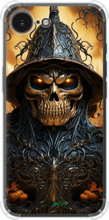 Силіконовий протиударний с посиленими кутами чехол Череп 2 для Apple iPhone SE 4 - 5652sp-3652 изображение 