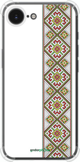 Силикон с усиленными углами чехол Вышиванка 8 для Apple iPhone 16e - 574sp-3971 изображение 