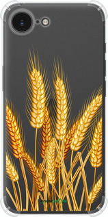 Силикон с усиленными углами чехол Колоски пшеници для Apple iPhone 16e - 5866sp-3971 изображение 