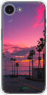 Силіконовий протиударний с посиленими кутами чехол Пальми для Apple iPhone SE 4 - 5873sp-3652 изображение 