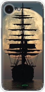 Силикон с усиленными углами чехол Корабль для Apple iPhone 16e - 5998sp-3971 изображение 