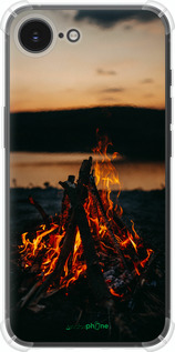 Силикон с усиленными углами чехол Огонь для Apple iPhone SE 4 - 6021sp-3652 изображение 
