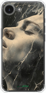 Силикон с усиленными углами чехол Мраморная женщина для Apple iPhone SE 4 - 6040sp-3652 изображение 