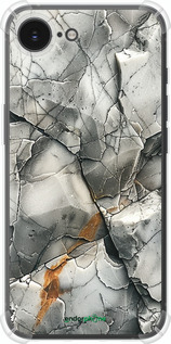 Силикон с усиленными углами чехол Серый мрамор для Apple iPhone SE 4 - 6041sp-3652 изображение 