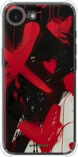 Силикон с усиленными углами чехол XO Love для Apple iPhone SE 4 - 6044sp-3652 изображение 