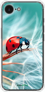 Силикон с усиленными углами чехол Божья коровка для Apple iPhone 16e - 6049sp-3971 изображение 