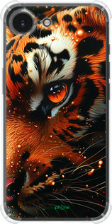 Силикон с усиленными углами чехол Tiger для Apple iPhone 16e - 6053sp-3971 изображение 