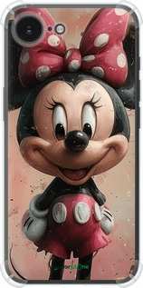 Силіконовий протиударний с посиленими кутами чехол Minnie Mouse для Apple iPhone SE 4 - 6054sp-3652 изображение 