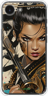 Силикон с усиленными углами чехол Воительница ветров для Apple iPhone SE 4 - 6077sp-3652 изображение 