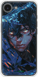 Силикон с усиленными углами чехол Satoru Gojou для Apple iPhone SE 4 - 6128sp-3652 изображение 