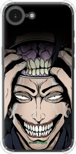 Силіконовий протиударний с посиленими кутами чехол Kenjaku Магічна Битва для Apple iPhone SE 4 - 6151sp-3652 изображение 