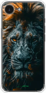 Силикон с усиленными углами чехол Лев в сумерках для Apple iPhone SE 4 - 6154sp-3652 изображение 