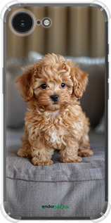 Силикон с усиленными углами чехол Mini-maltipoo для Apple iPhone SE 4 - 6158sp-3652 изображение 