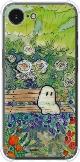 Силикон с усиленными углами чехол Призрак 3 для Apple iPhone 16e - 6248sp-3971 изображение 