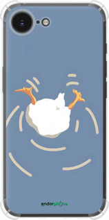 Силикон с усиленными углами чехол Гусь ныряет для Apple iPhone SE 4 - 6275sp-3652 изображение 