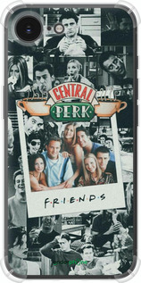 Силикон с усиленными углами чехол Друзья для Apple iPhone SE 4 - 6276sp-3652 изображение 