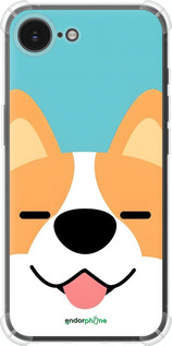 Силикон с усиленными углами чехол Корги для Apple iPhone 16e - 6280sp-3971 изображение 