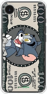 Силикон с усиленными углами чехол Том и джерри для Apple iPhone SE 4 - 6291sp-3652 изображение 