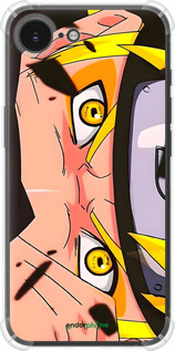 Силикон с усиленными углами чехол Наруто 2 для Apple iPhone SE 4 - 6297sp-3652 изображение 