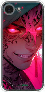 Силикон с усиленными углами чехол Аниме демон 3 для Apple iPhone SE 4 - 6313sp-3652 изображение 