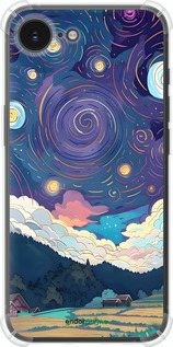 Силикон с усиленными углами чехол Креативный арт для Apple iPhone SE 4 - 6322sp-3652 изображение 