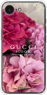 Силикон с усиленными углами чехол Гучи для Apple iPhone SE 4 - 6341sp-3652 изображение 