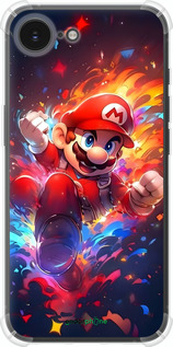 Силикон с усиленными углами чехол Супер Марио для Apple iPhone SE 4 - 6342sp-3652 изображение 