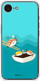 Силикон с усиленными углами чехол Суши для Apple iPhone 16e - 6354sp-3971 изображение 