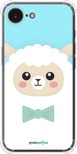 Силикон с усиленными углами чехол Милый барашек для Apple iPhone 16e - 6355sp-3971 изображение 