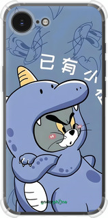 Силикон с усиленными углами чехол Том и джерри 1 для Apple iPhone SE 4 - 6358sp-3652 изображение 