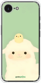 Силикон с усиленными углами чехол Барашек и ципленок для Apple iPhone 16e - 6369sp-3971 изображение 