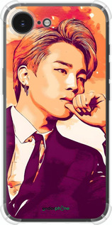 Силіконовий протиударний с посиленими кутами чехол Чимин для Apple iPhone SE 4 - 6373sp-3652 изображение 