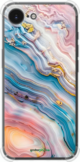 Силикон с усиленными углами чехол Мрамор красивый для Apple iPhone SE 4 - 6376sp-3652 изображение 