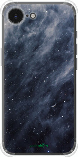 Силикон с усиленными углами чехол Голубые облака, Голубая луна для Apple iPhone SE 4 - 6398sp-3652 изображение 