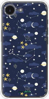 Силіконовий протиударний с посиленими кутами чехол Астрономічний візерунок для Apple iPhone 16e - 6446sp-3971 изображение 