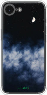 Силикон с усиленными углами чехол Ночное небо для Apple iPhone SE 4 - 6450sp-3652 изображение 
