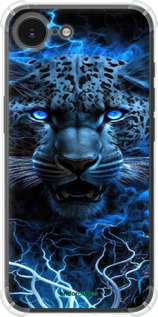 Силикон с усиленными углами чехол Ледяной леопард для Apple iPhone SE 4 - 6460sp-3652 изображение 