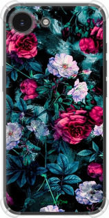 Силикон с усиленными углами чехол Сад и розы для Apple iPhone SE 4 - 6483sp-3652 изображение 