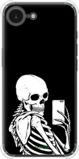 Силикон с усиленными углами чехол Скелет делает Selfie для Apple iPhone SE 4 - 6535sp-3652 изображение 
