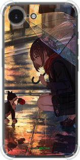 Силикон с усиленными углами чехол Anime для Apple iPhone 16e - 6609sp-3971 изображение 