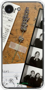 Силикон с усиленными углами чехол Aesthetic Scrapbook Collage для Apple iPhone SE 4 - 6773sp-3652 изображение 