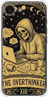 Силіконовий протиударний с посиленими кутами чехол The Overthinker для Apple iPhone SE 4 - 6774sp-3652 изображение 