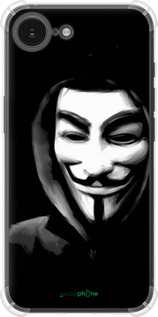 Силикон с усиленными углами чехол Анонимус для Apple iPhone 16e - 832sp-3971 изображение 