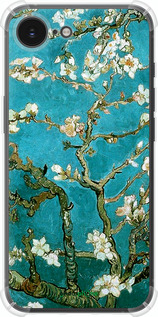 Силикон с усиленными углами чехол Винсент Ван Гог. Сакура для Apple iPhone SE 4 - 841sp-3652 изображение 