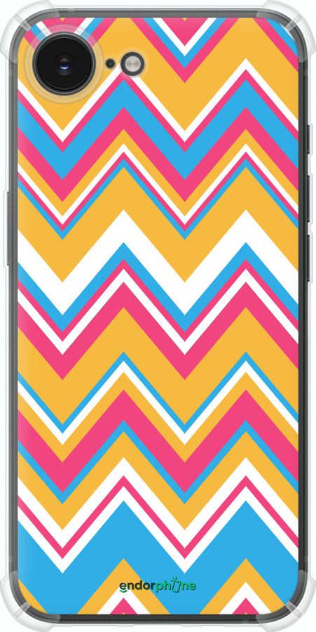 Силикон с усиленными углами чехол Шеврон v2 для Apple iPhone SE 4 - 1057sp-3652 изображение 