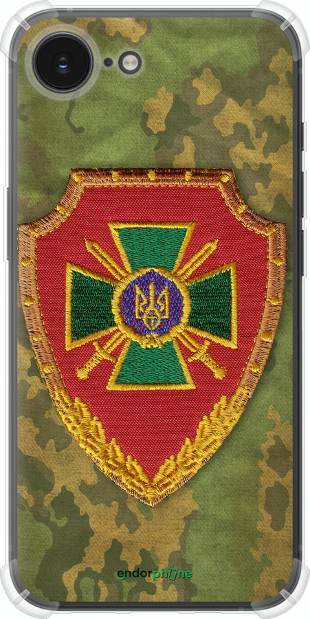 Силикон с усиленными углами чехол Пограничная служба Украины для Apple iPhone SE 4 - 1091sp-3652 изображение 