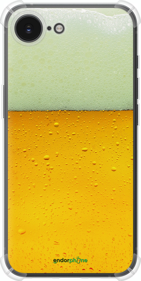 Силіконовий протиударний с посиленими кутами чехол Пиво для Apple iPhone SE 4 - 1145sp-3652 изображение 