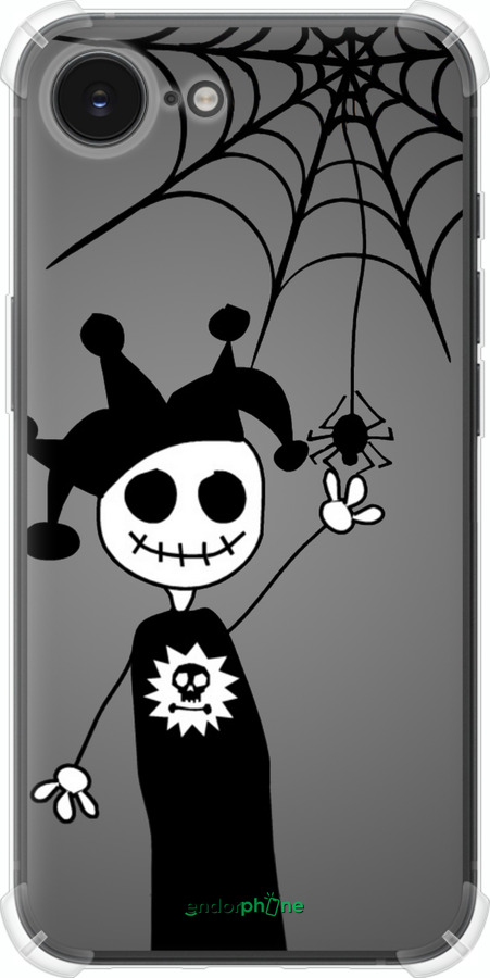 Силикон с усиленными углами чехол Happy Halloween для Apple iPhone 16e - 1188sp-3971 изображение 